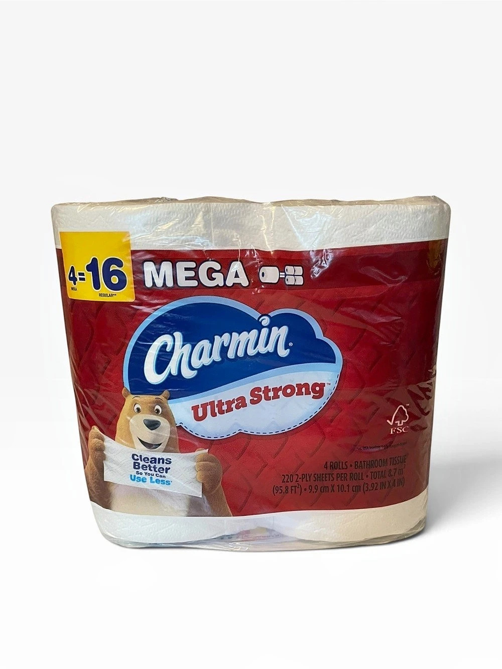 Charmin Ultra Strong Mega Toilet Paper 4 Mega Rolls
